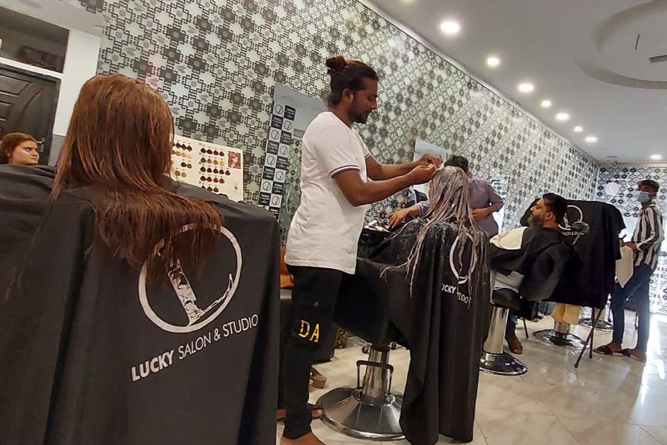 Hair Coloring Process